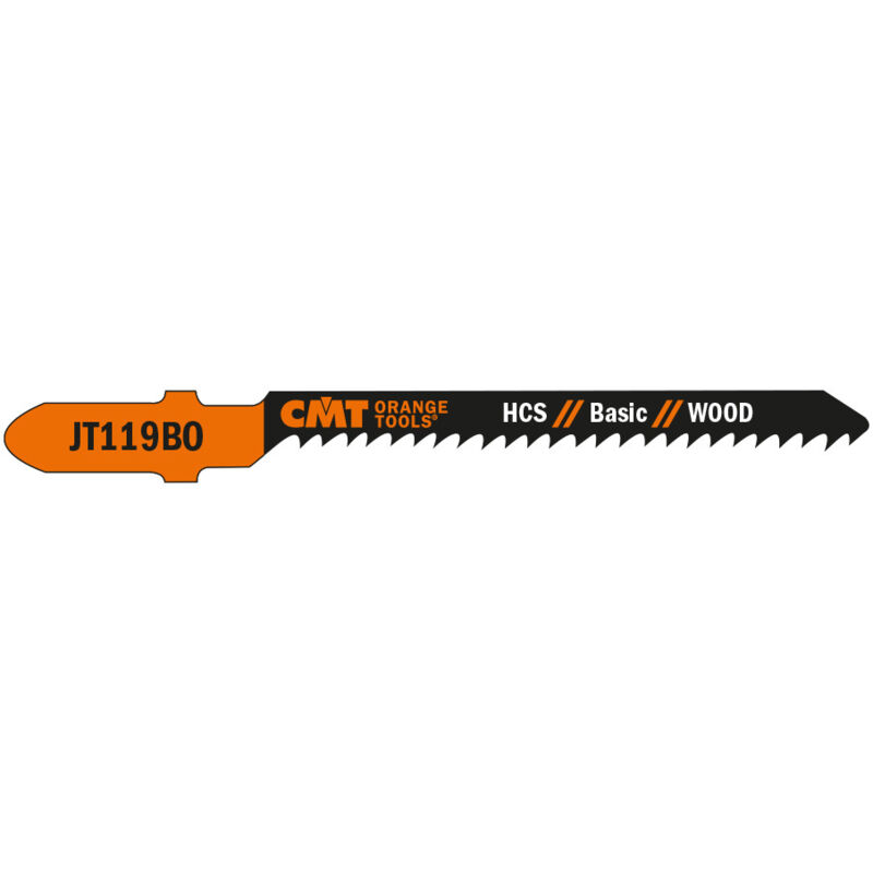 foto del prodotto jt119bo 5 5 lame seghetto x legno hcs 76x2x12tpi curvo fine 
