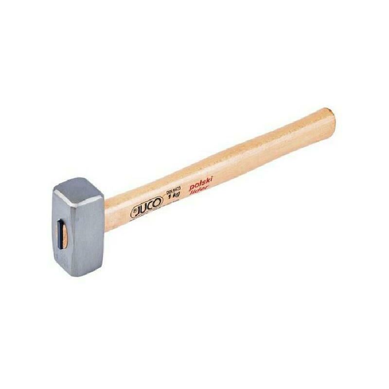 foto del prodotto juco martello da forgiatura tradizionale da 1,5 kg, ideale per lavori di muratura e costruzione, testa forgiata dead alta resistenza, manico in legno de, lunga durata, impugnatura confortevole.
