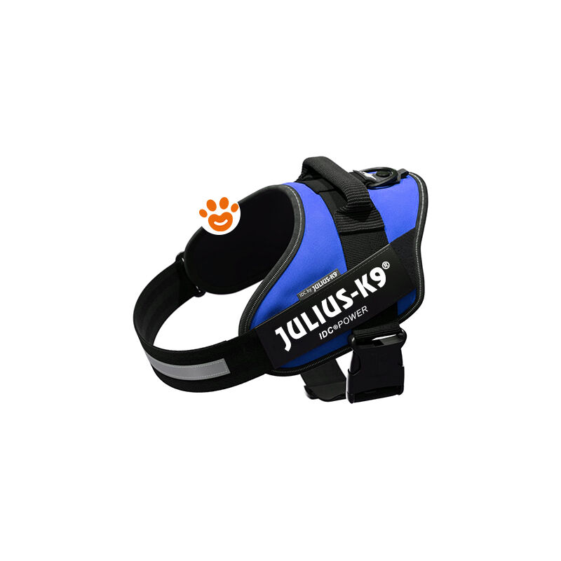 foto del prodotto julius k9 pettorina idc powerharness ita pettorina idc powerharness ita blu, xxl taglia 3 82 115cm 