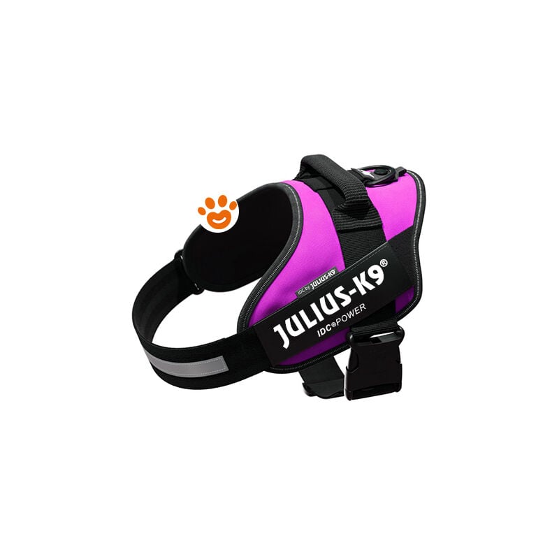 foto del prodotto julius k9 pettorina idc powerharness ita pettorina idc powerharness ita fucsia, xl taglia 2 71 96cm 