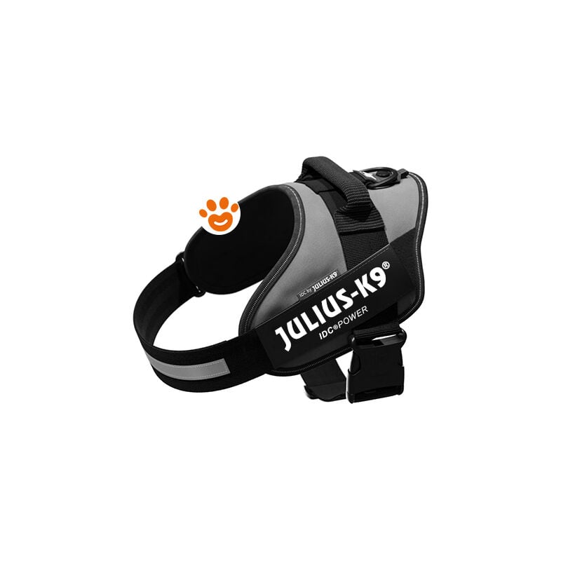 foto del prodotto julius k9 pettorina idc powerharness ita pettorina idc powerharness ita grigio, xl taglia 2 71 96cm 