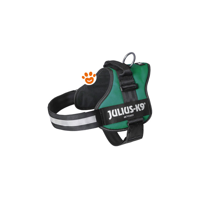 foto del prodotto julius k9 pettorina powerharness de pettorina powerharness de verde smeraldo, xxs baby 2 33 45cm 