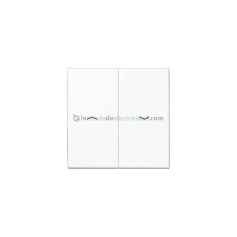 foto del prodotto jung doppia chiave per interruttore o pulsante di scatto white ls 995 p ww