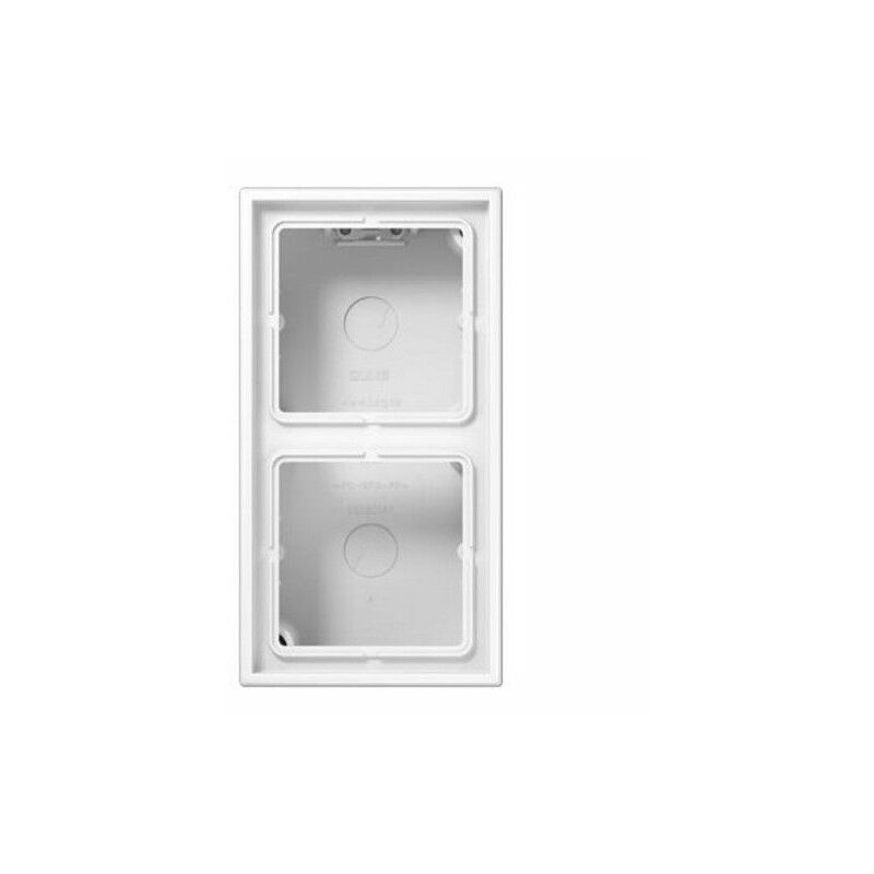 immagine 0 del prodotto jung ls cube scatola superficie 2 elementi bianco alpino ls582aww