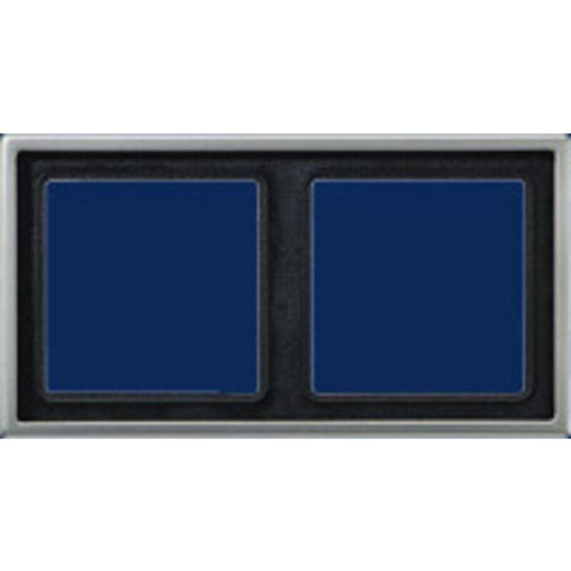 foto del prodotto jung - placca per combinazione orizzontale e verticale, 2 moduli - es2982