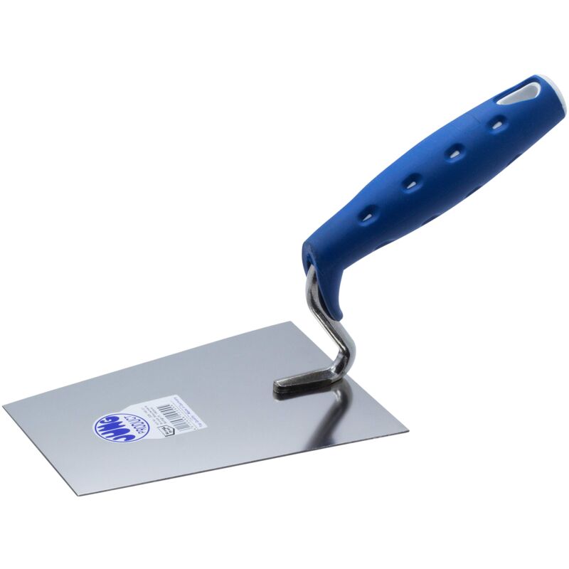 foto del prodotto jung products tiroler 22616001 cazzuola per muratura, collo a s, 160 mm lunghezza 160 mm, peso 290 g, materiale acciaio al carbonio, collo a s,