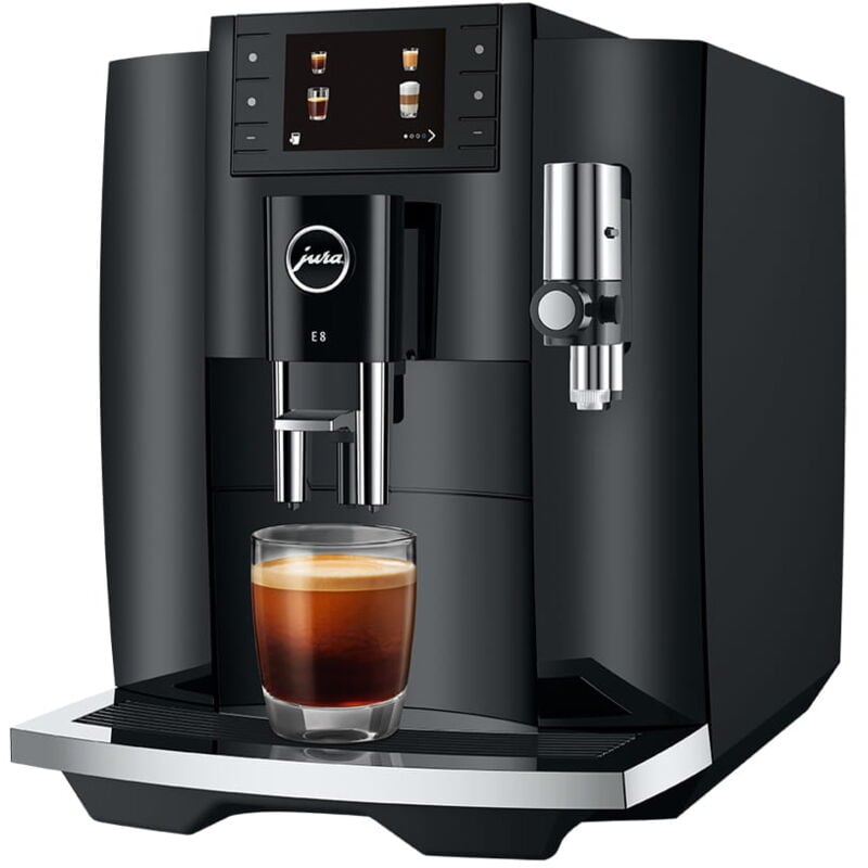foto del prodotto jura macchina del caff e8 piano black