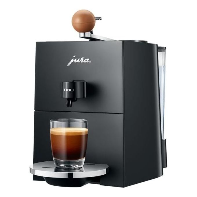 foto del prodotto jura ono piano black macchina da caffe manuale, 0,95 l, 15 bar, 1450 w, 2 specialita , funzionamento manuale, nero