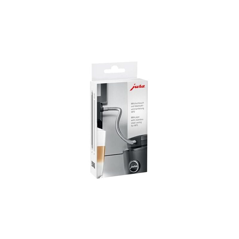 foto del prodotto jura tubo del latte con fondello in acciaio inox. hp3 24114