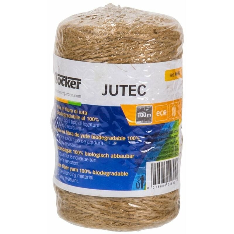 foto del prodotto jutec filo in fibra di iuta 100 m stocker