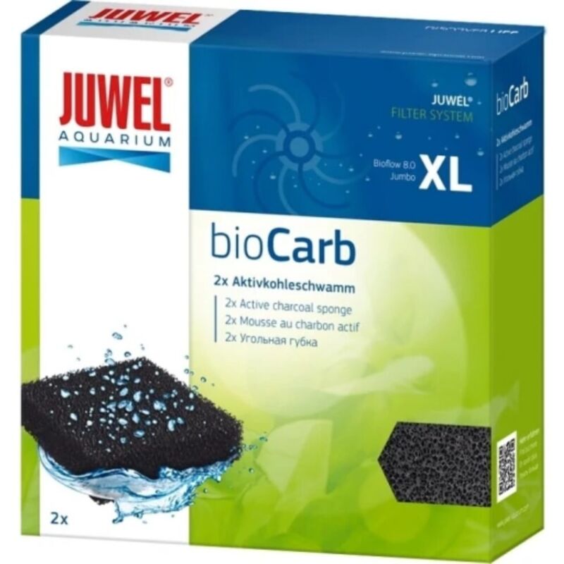 foto del prodotto juwel biocarb 2pz spugna al carbone modello xl