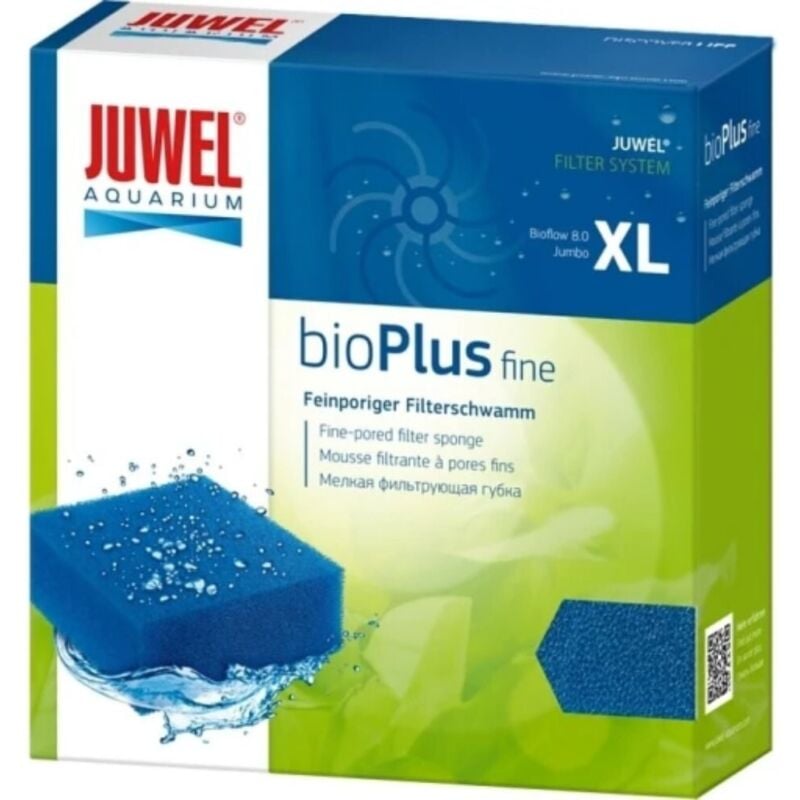 foto del prodotto juwel bioplus fine ricambio spugna fine per filtri bioflow 3.0 bioflow super bioflow mini compact h 1pz modello xl