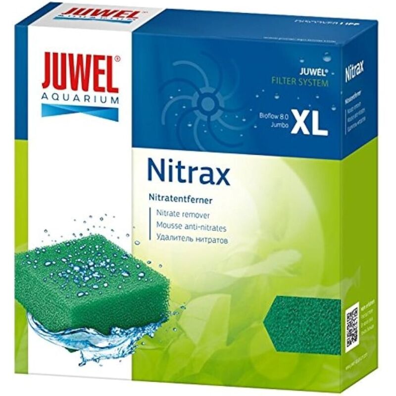 foto del prodotto juwel nitrax ricambio spugna antinitrati per filtri bioflow 3.0 bioflow super compact h 1pz modello xl