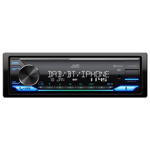 foto del prodotto jvc kd x482dbt nero 200 w bluetooth