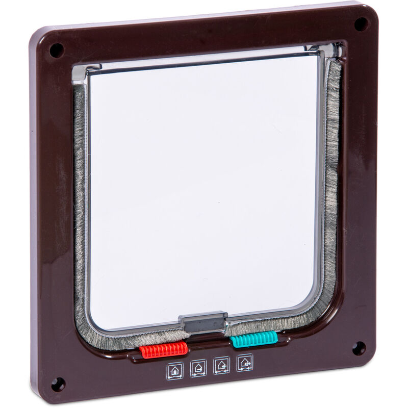 foto del prodotto k f cat door 4 marroni posizioni 19,2 cm a 20 cm
