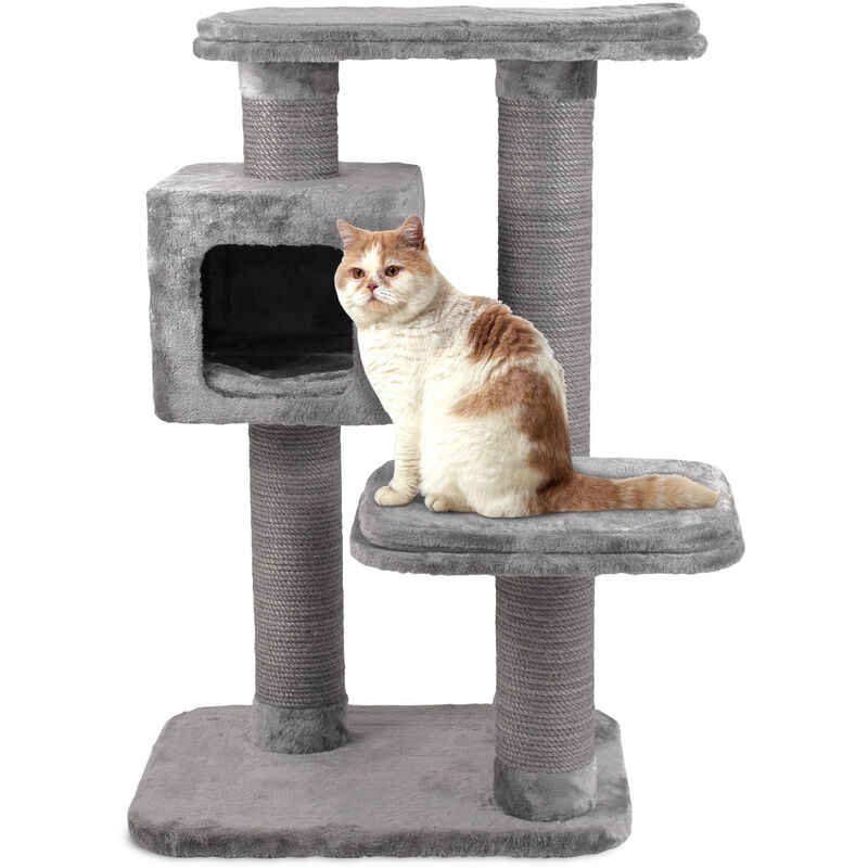 foto del prodotto k f large gatto raschietto 97 x 76 x 127 cm grigio