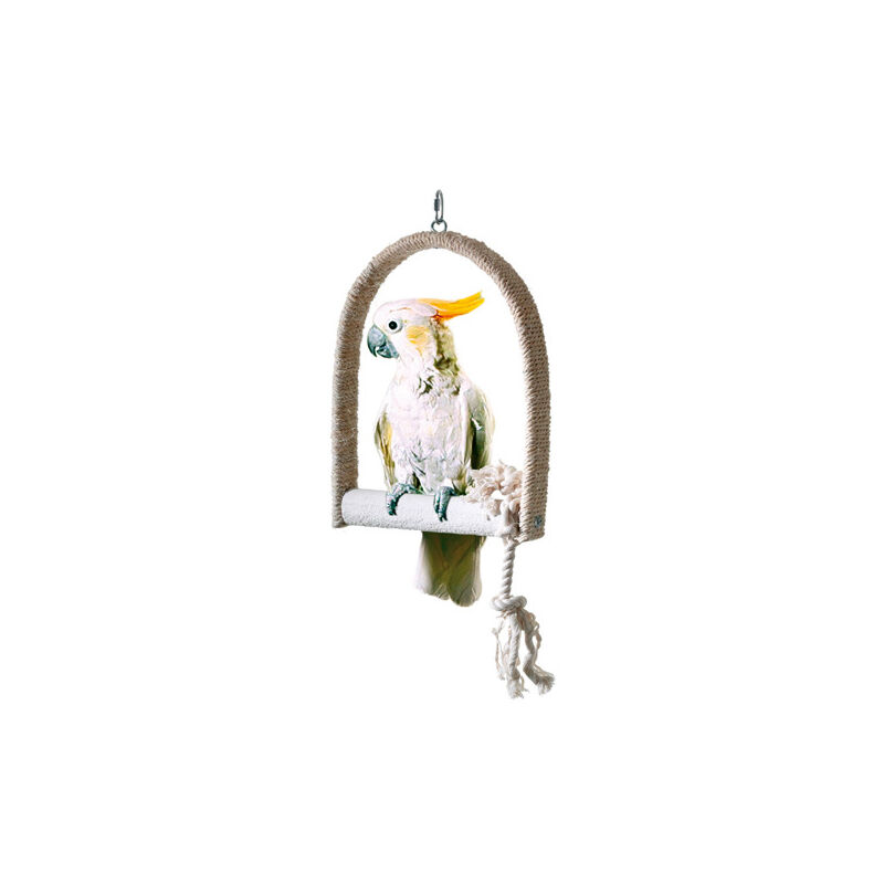 foto del prodotto k f swing sisal per gli uccelli l, 21 x 30 x 4 cm