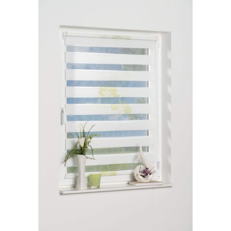foto del prodotto k home klemmfix, tenda a rullo denia, fissaggio a clip senza viti, verde, 70 x 200 cm