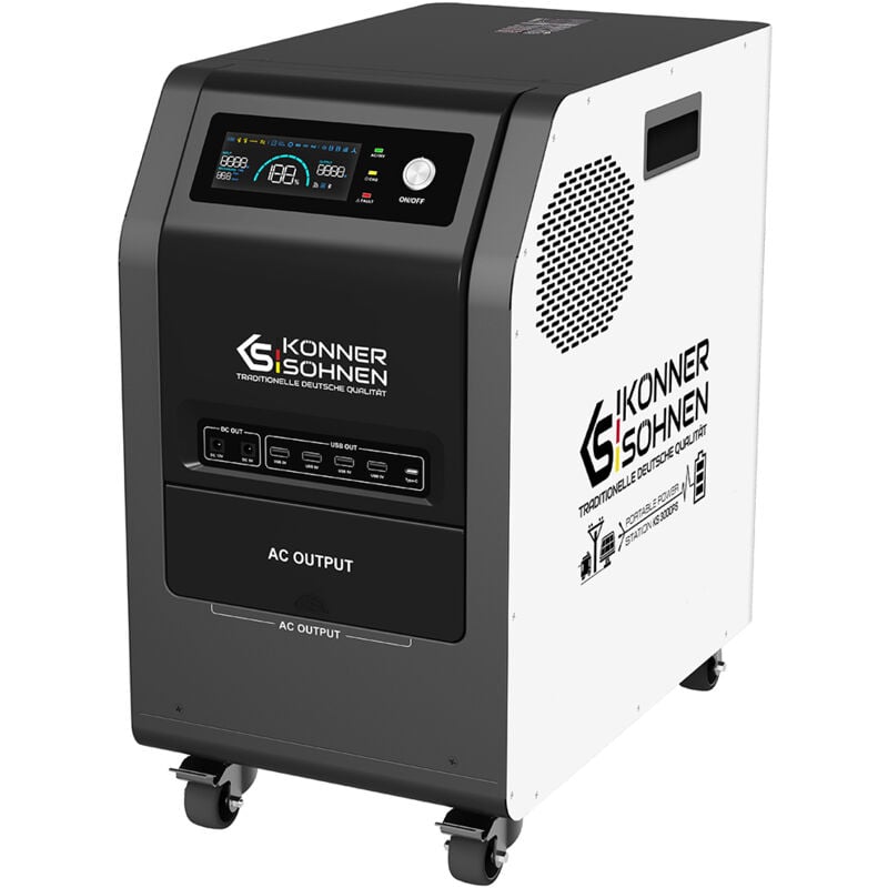 foto del prodotto k nner s hnen centrale elettrica portatile 3000 w ks 3000ps, 120 ah 3200 wh