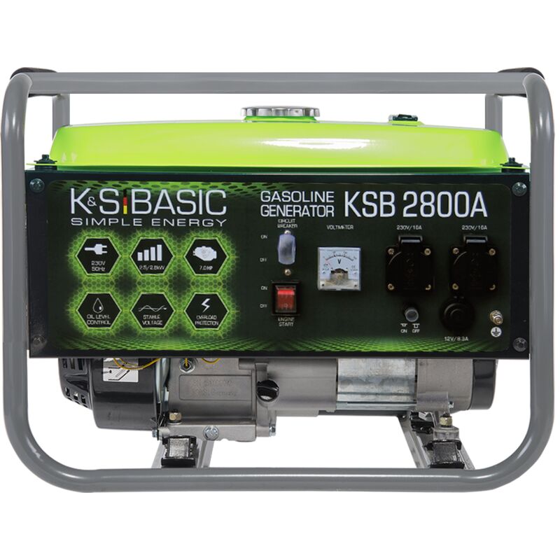 foto del prodotto k nner s hnen generatore a benzina k s basic 2800w 7 cv avr ksb 2800a