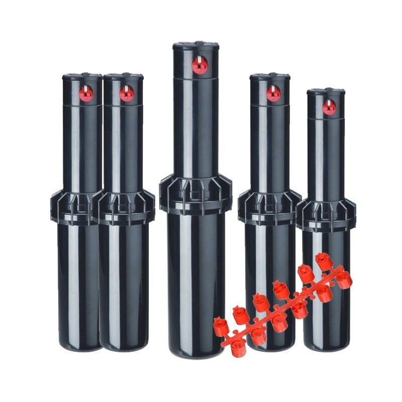 foto del prodotto k rain - set di 5 irrigatore krain rps75 3 4'' raggio d'azione 6,7 - 15,5 m irrigatore regolabile professionale