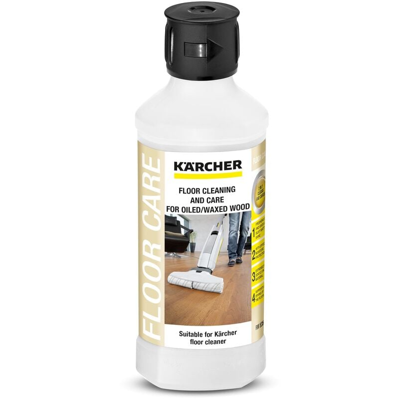 foto del prodotto k rcher detergente per parquet con cera, per lavapavimenti fc3, fc5, fc7