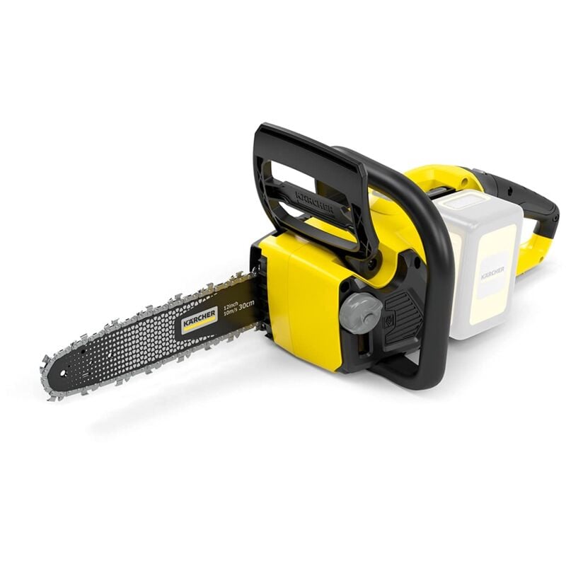 foto del prodotto k rcher motosega con batteria da 18 v cns 18 30, barra di guida 30 cm, lubrificazione automatica catena, potenza massimo 35 70 tagli, utilizzabile