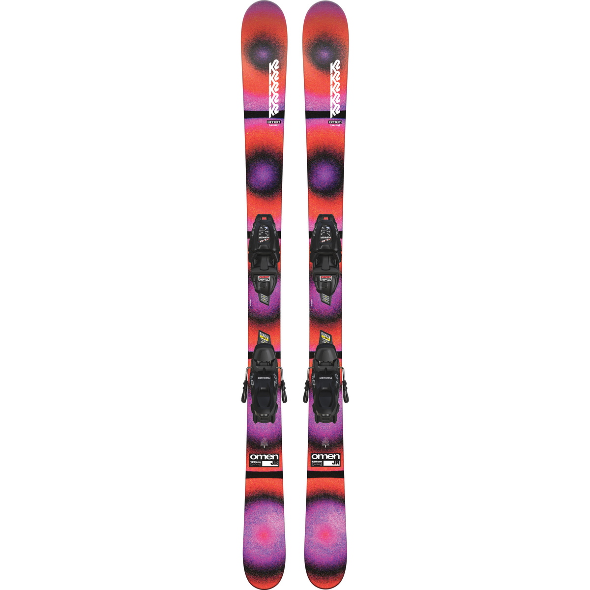 foto del prodotto k2 bambino set da sci freeride omen jr fdt 7.0 24 25