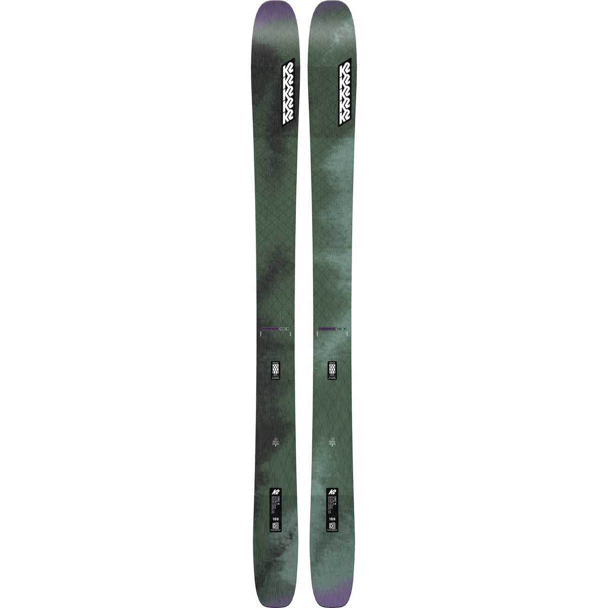 foto del prodotto k2 donna sci da freeride 24 25 mindbender 106c