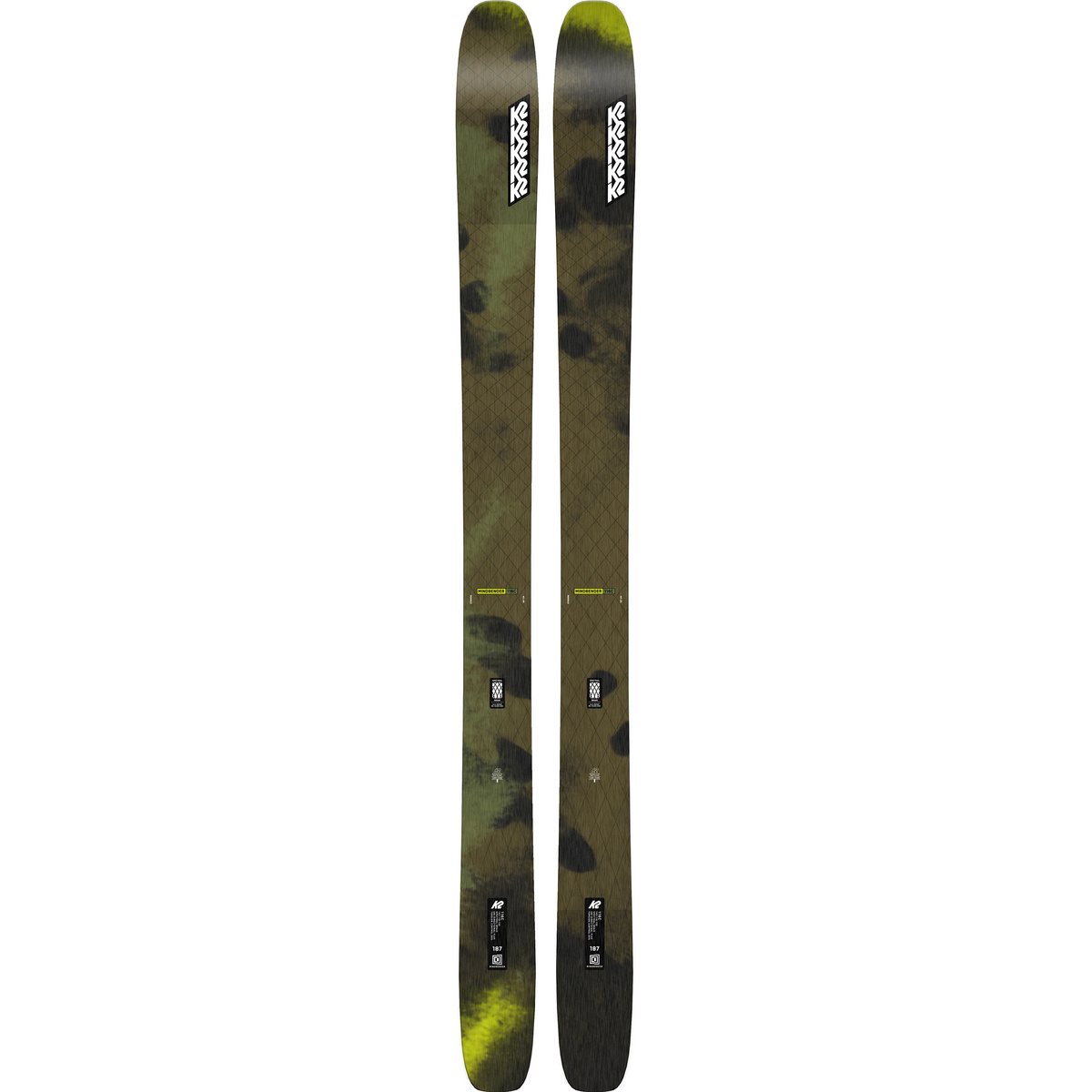 foto del prodotto k2 sci da freeride 24 25 mindbender 116c