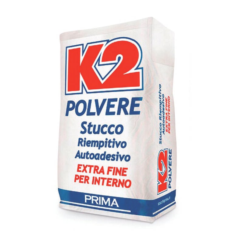 foto del prodotto k2 stucco in polvere in sacco kg.1