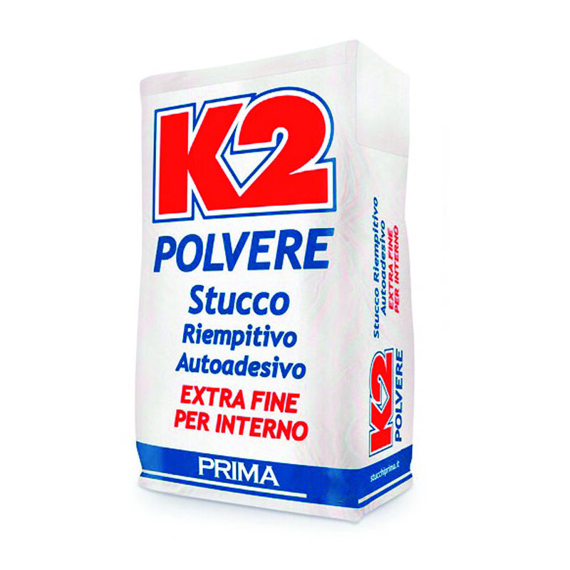 foto del prodotto k2 stucco in polvere in sacco kg.5