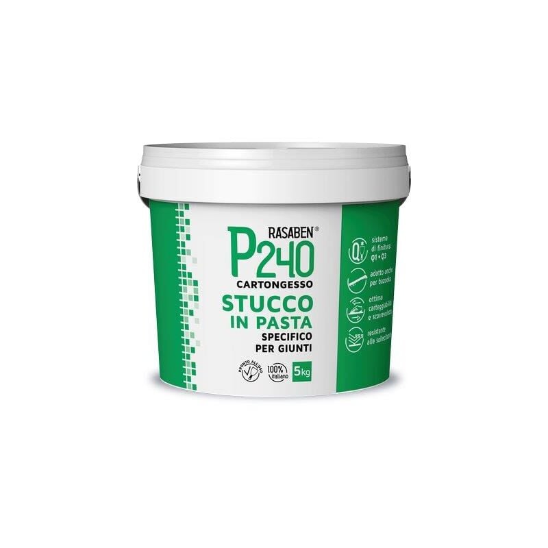 foto del prodotto k2 stucco pasta cartongesso p240 rasaben kg 5 specifico giunti