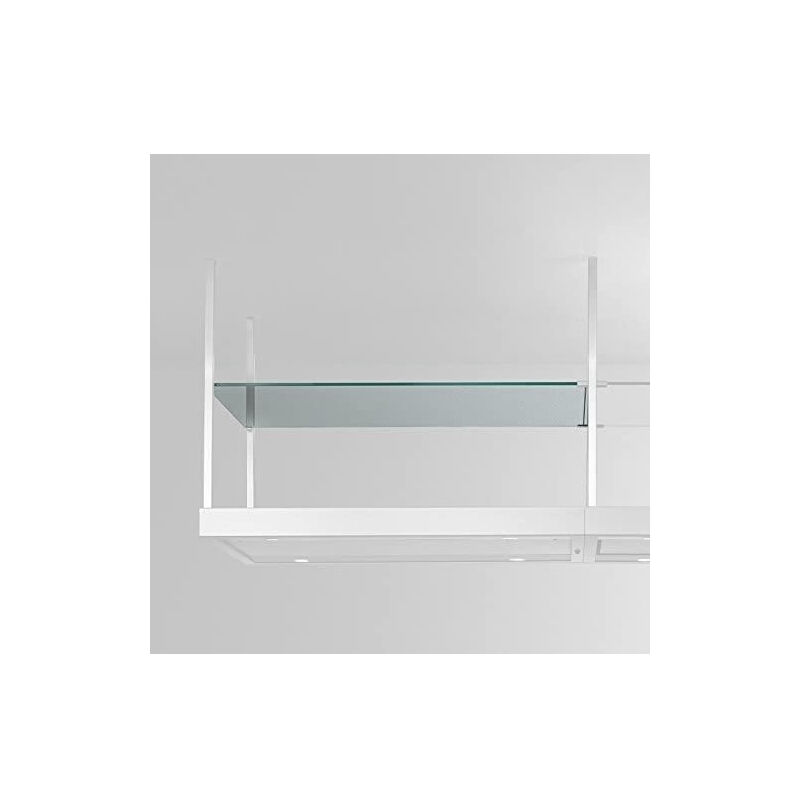 foto del prodotto kacl.066. tipo mensola per cappa, materiali vetro. compatibilit marca compatibilit europa. larghezza 900 mm, profondit 550 mm. quantit per