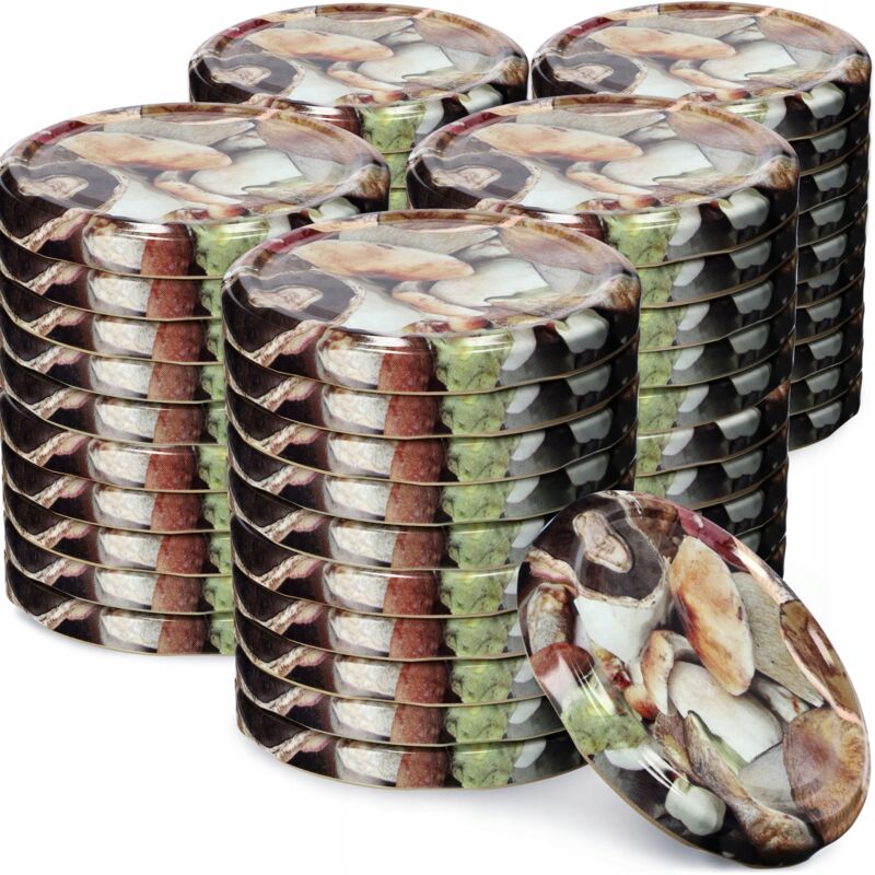 foto del prodotto kadax 50x jar caps fi 82 tappi per barattoli e coperchi per conserve