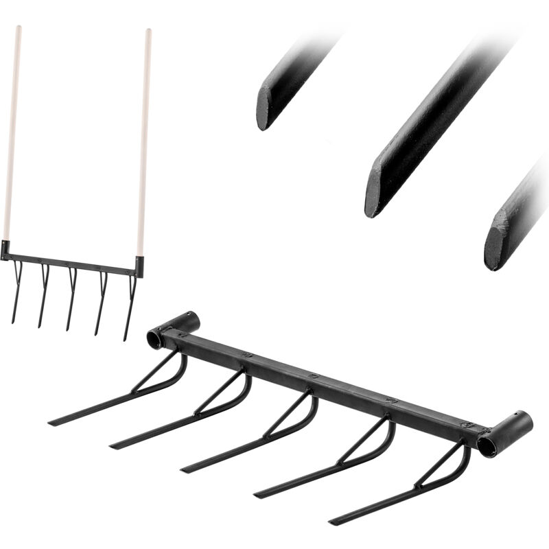 foto del prodotto kadax aeratore manuale per prato, scarificatore per erba da giardino, senza maniglia