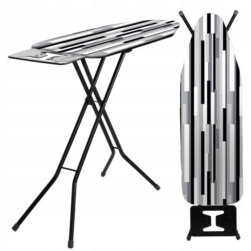 foto del prodotto kadax asse da stiro pieghevole 120x38 cm supporto per ferro leggero standard