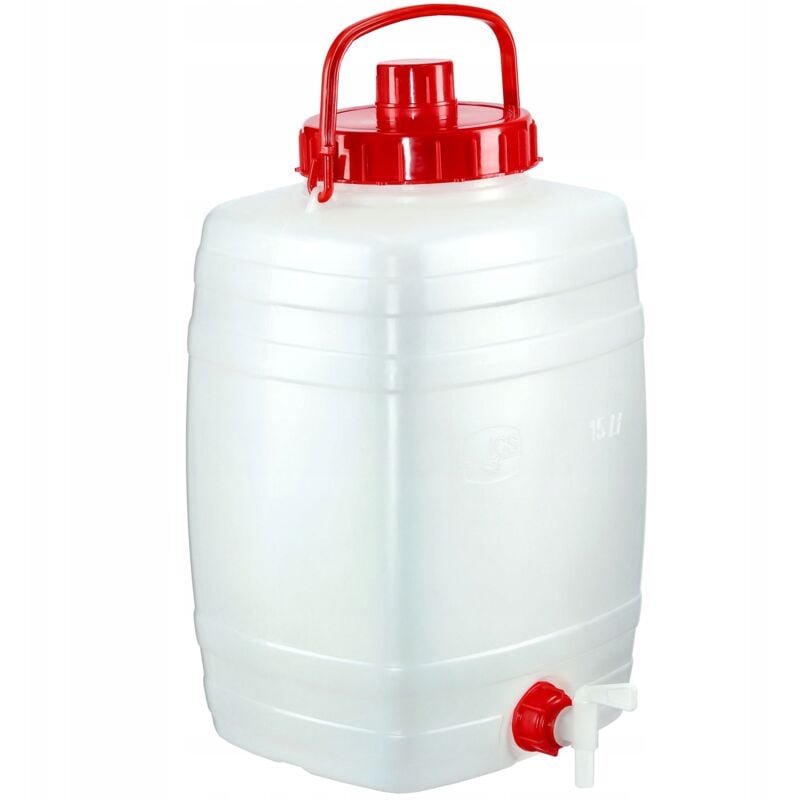 foto del prodotto kadax barile con serbatoio dell acqua con rubinetto da 15 litri