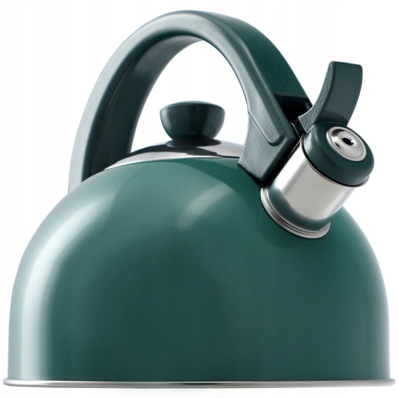 foto del prodotto kadax bollitore in acciaio inossidabile, 1,7 l, vari colori, per tutti i tipi di cottura, bollitore retr , verde