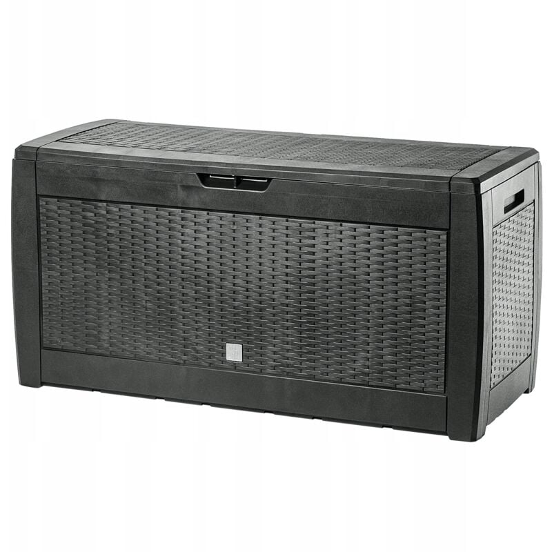 foto del prodotto kadax box portaoggetti per giardino balcone box portaoggetti per terrazza 310l antracite
