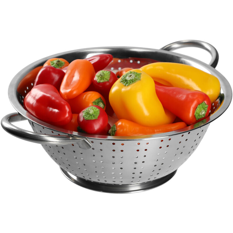 foto del prodotto kadax colino da cucina profondo in acciaio inossidabile con manici