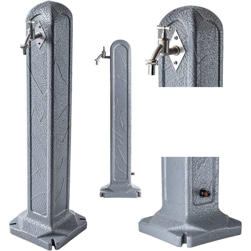 foto del prodotto kadax colonna d acqua in plastica, colonna d acqua da giardino, colonna d acqua da giardino, colonna d acqua con rubinetto, rubinetto indipendente