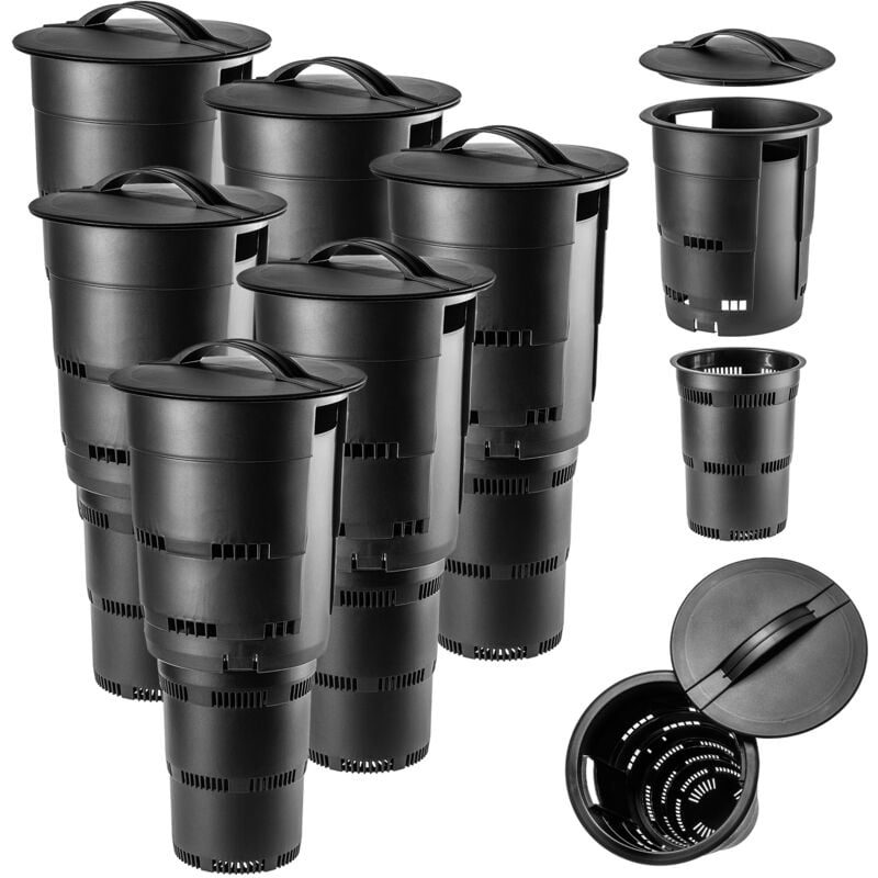 foto del prodotto kadax compostiera sotterranea compostiera da giardino modulare 11 l set da 6