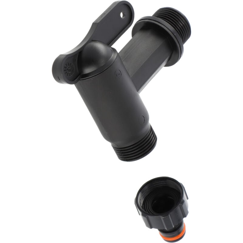 foto del prodotto kadax connettore valvola rubinetto faucet 3 4 per portagomma serbatoio pioggia