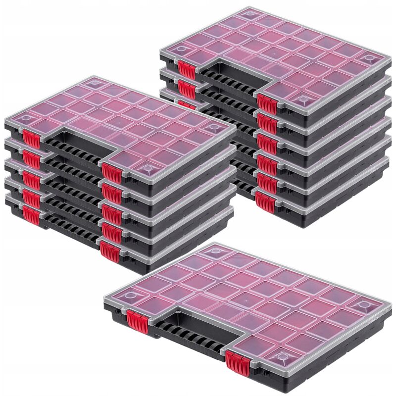 foto del prodotto kadax contenitore organizzatore per officina 21 cassetti 12 pz