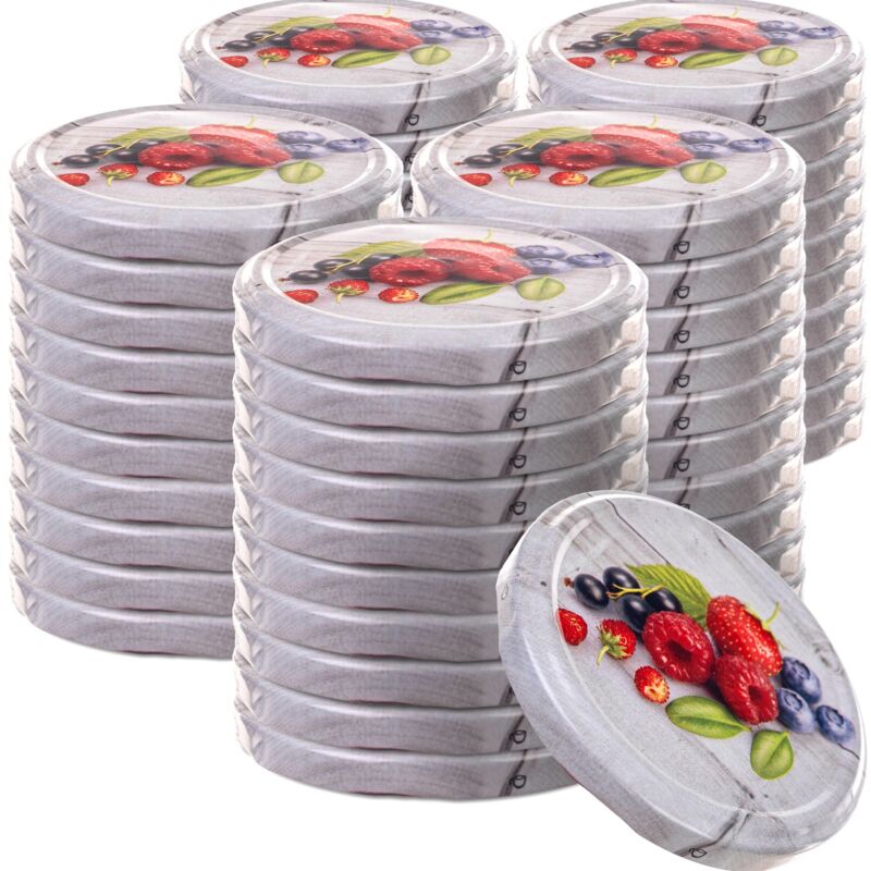 foto del prodotto kadax - coperchi per tappi per vasetti fi82 tappi per tappi per vasetti in scatola 50x