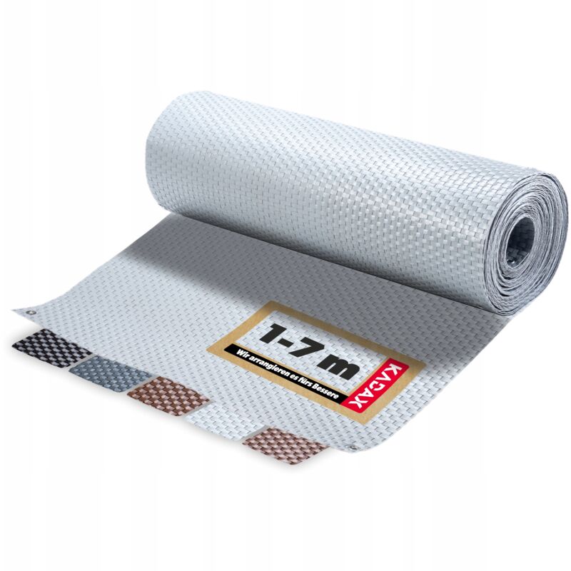 foto del prodotto kadax copertura per balcone tappetino per balcone in technorattan 0,9x1m