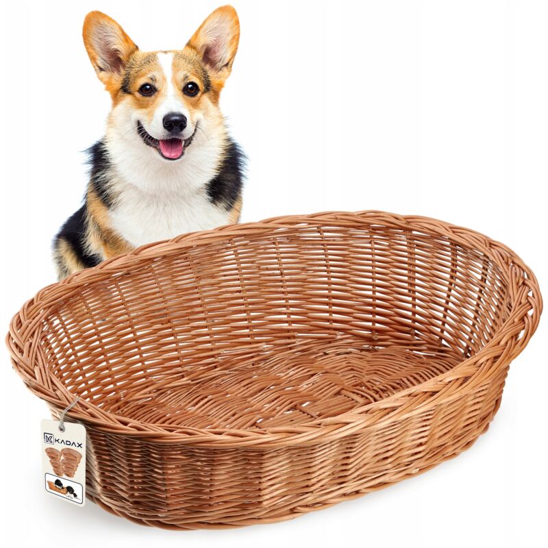 foto del prodotto kadax cuccia per cani in vimini 65 cm wicker m