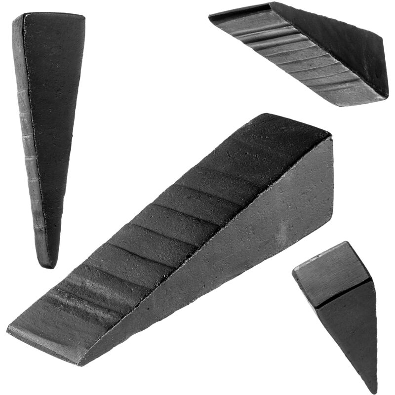 foto del prodotto kadax cuneo spaccalegna in acciaio 22,5 x 5 x 6 cm per abbattere e spaccare il legno robusto granata spaccalegna cuneo di ricambio