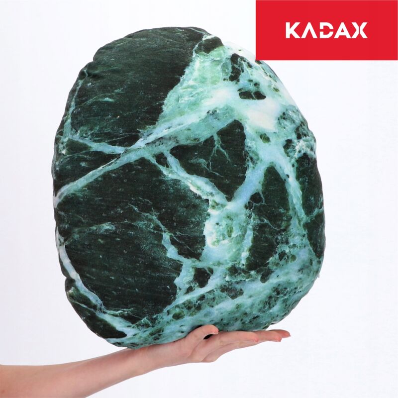 foto del prodotto kadax cuscino in velluto 33x41 cm cuscino decorativo ciottolo con cerniera cuscino decorativo in fibra di silicone cuscino per divano modello 6 